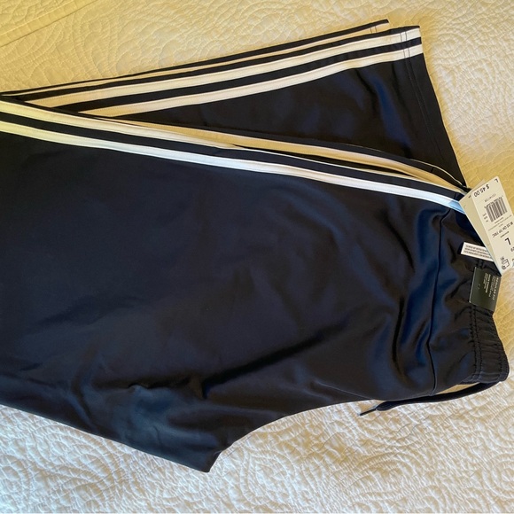 NWT 2 pair of Men’s ADIDAS sport pants - L - nvy & blk - Picture 6 of 11